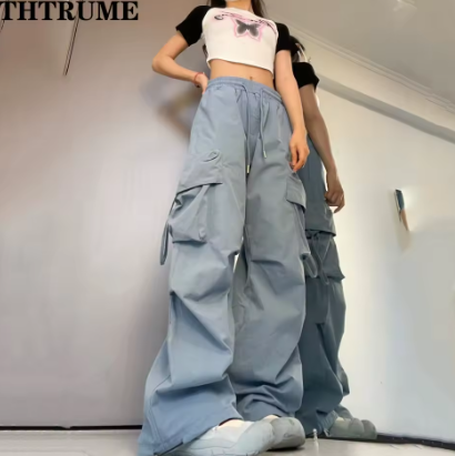 Pantalones holgados Retro Vintage